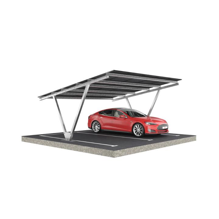 Carport fotovoltaico sencillo