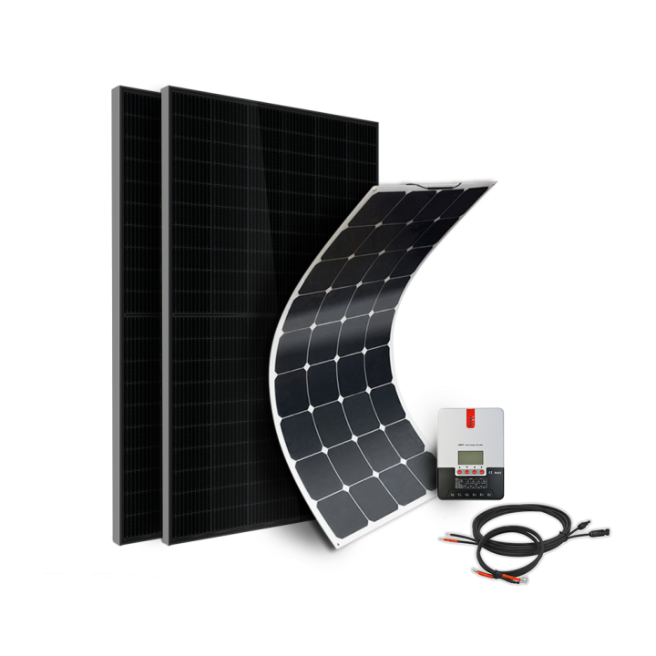 Solar Kit Campervan XL – 12V – Battery 2.56 kWh