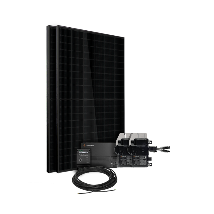 Autoconsumo-reinyección de 2 paneles sin almacenamiento