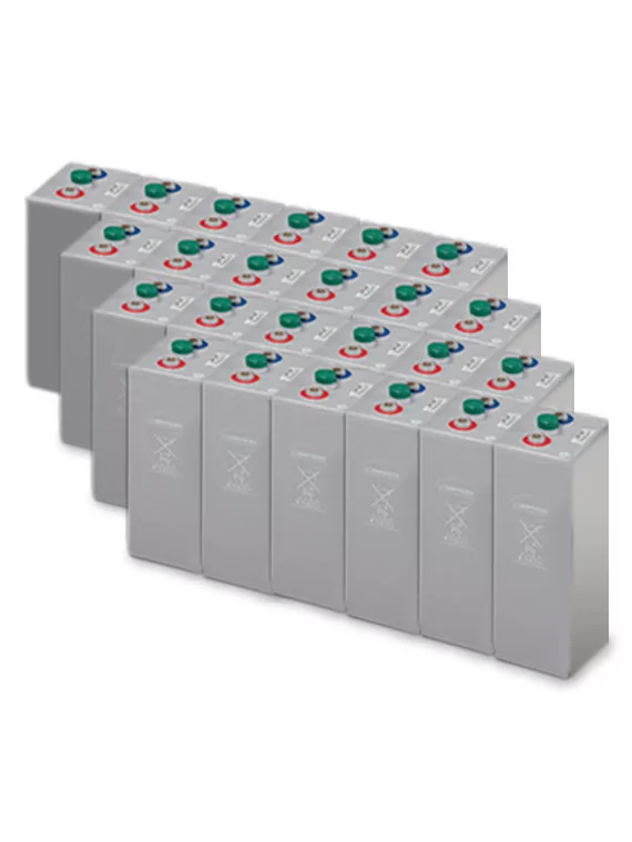 Kit Solar Aislado 18,0 kWp – Mono 20 kW – Batería OPzV 72 kWh — vue 4