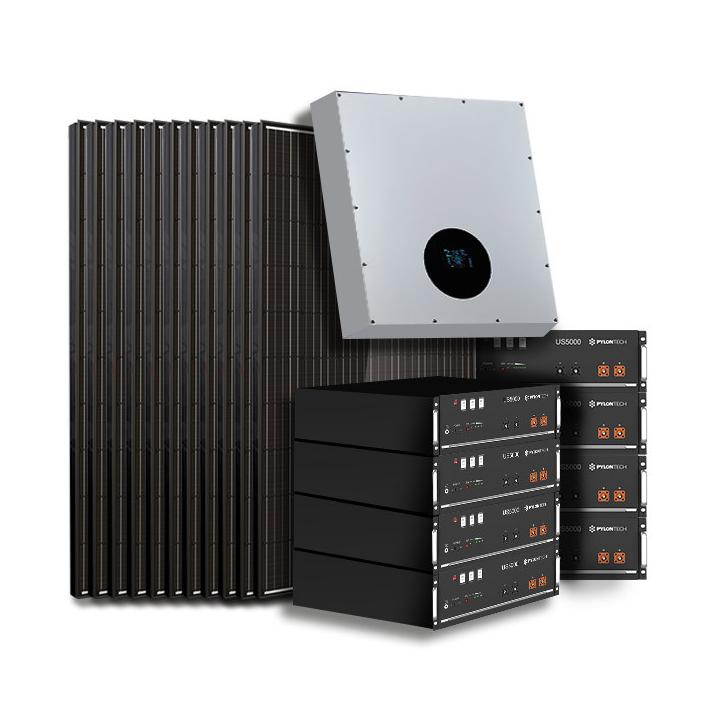 Kit Solar Autoconsumo 13,5 kWp – Tri 15 kW – Batería 4,80 kWh