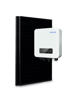 Kit 2 panels self-consumption / re-injection 1100W Sofar without storage