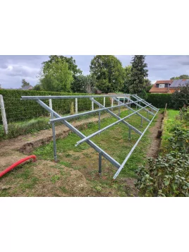 Dubbele vloerbevestigingssteun WUN-026S — vue 5