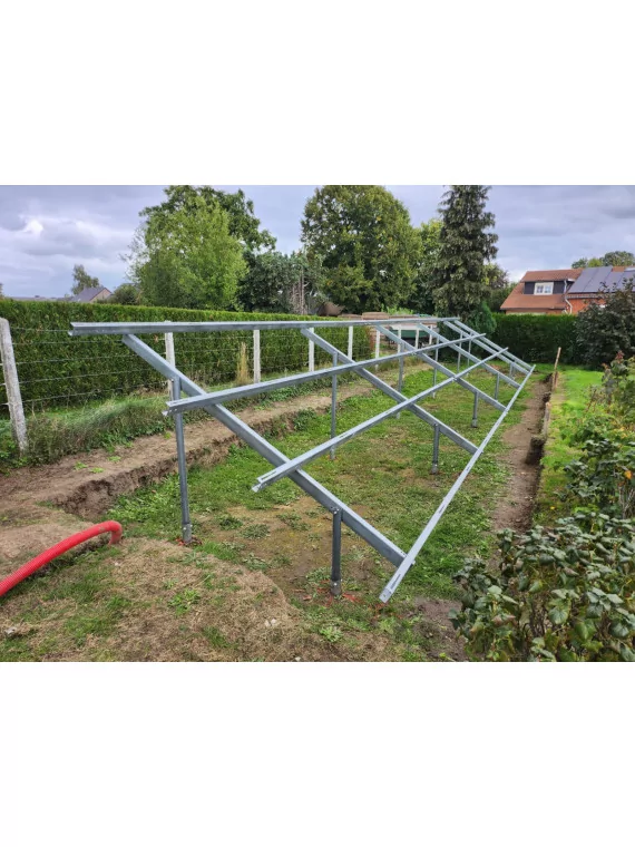 Support double de fixation au sol WUN-026S — vue 5