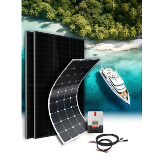 Solar-Kit Wohnmobil XL – 12V – Batterie 2,56 kWh