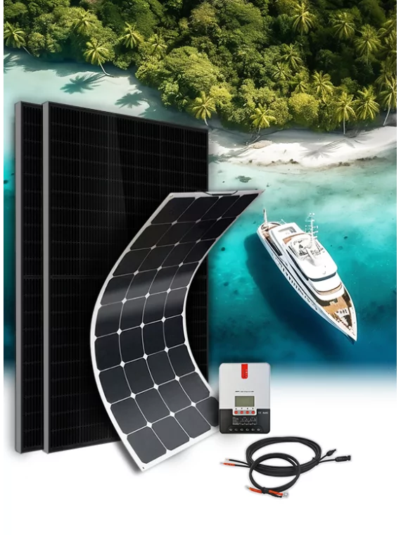 Solar Kit Campervan XL – 12V – Battery 2.56 kWh