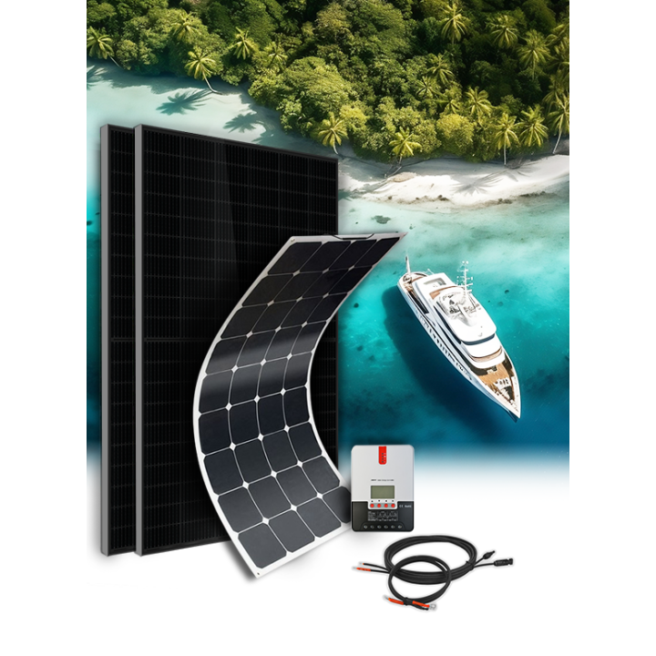 Kit Solar Autocaravana XL – 12V – Batería 2,56 kWh
