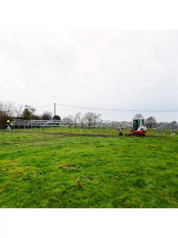Doppelte Halterung zur Bodenbefestigung WUN-026S — vue 6