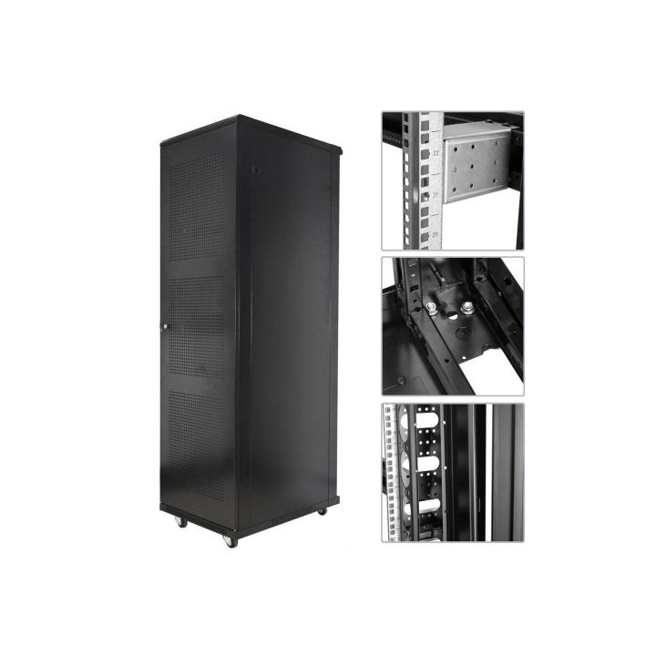 Rek 19'' op onderzijde 42U MobiRack