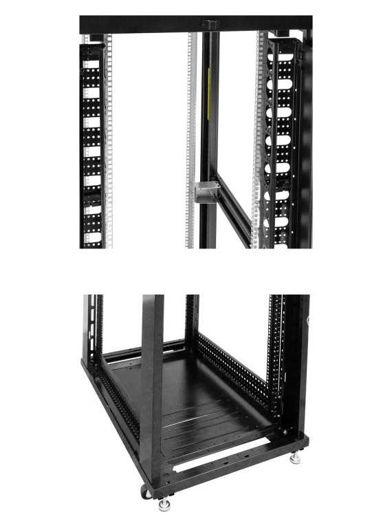 Armoire rack 19'' sur pied 47U MobiRack — vue 3