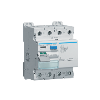 Interrupteur différentiel HAGER 3P+N 100A 300ma