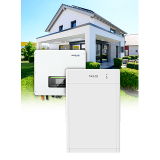 Sofar Solar Paquete de inversores trifásicos de 10 kVA - HYD-KTL-3PH y batería de alto voltaje de 10 kWh