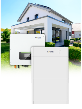 Inverter Pack Tri 5–20 kW – HV Battery 10 kWh – Sofar