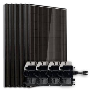 Kit de 6 paneles Enphase para autoconsumo / reinyección sin almacenamiento