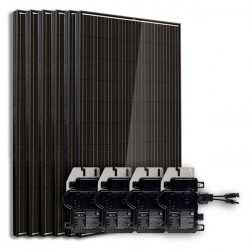 Kit de 6 paneles Enphase para autoconsumo / reinyección sin almacenamiento