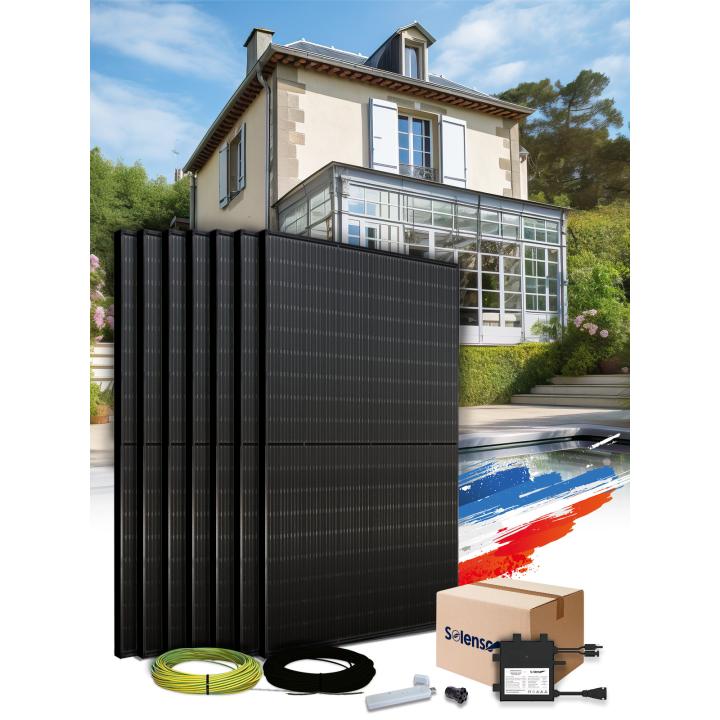 18-panel Solenso self-consumption kit with installation in France