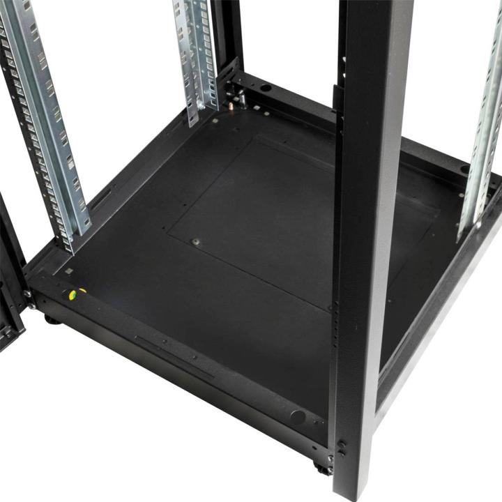 19'' 32U rack cabinet for pylontech black door and tempered glass