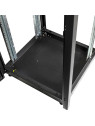 armario rack 19'' 32U para pylontech puerta negra y cristal templado — vue 3