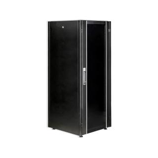 Armoire Rack 19'' 32U pour pylontech porte noire et verre trempé