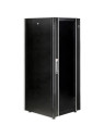 19'' 32U rack cabinet for pylontech black door and tempered glass