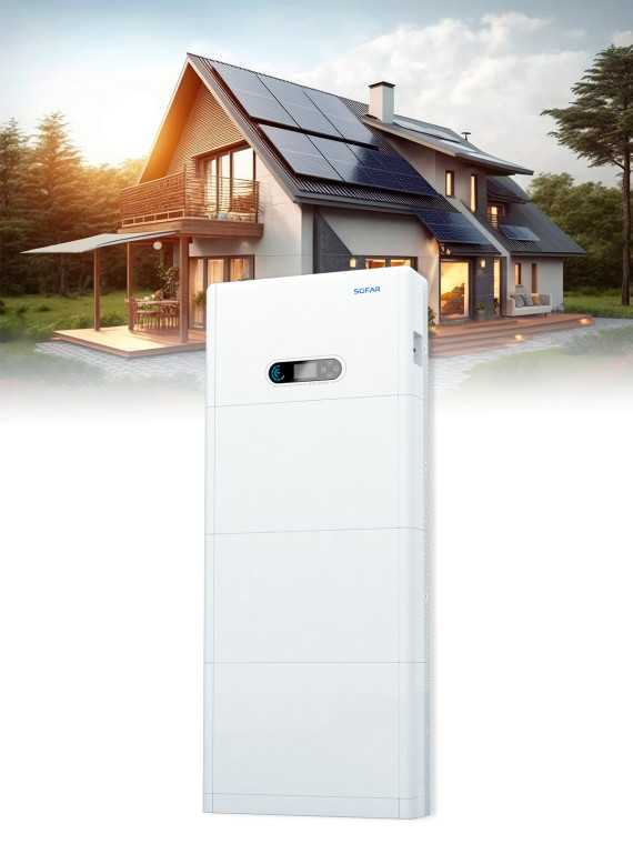 Inverter Pack Mono 3–6 kW – Battery 5.12 kWh – Sofar