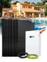 Zonnepaneel Kit Zelfverbruik 9,0 kWp – Mono 6 kW – Batterij 5,12 kWh – Geïnstalleerd FR