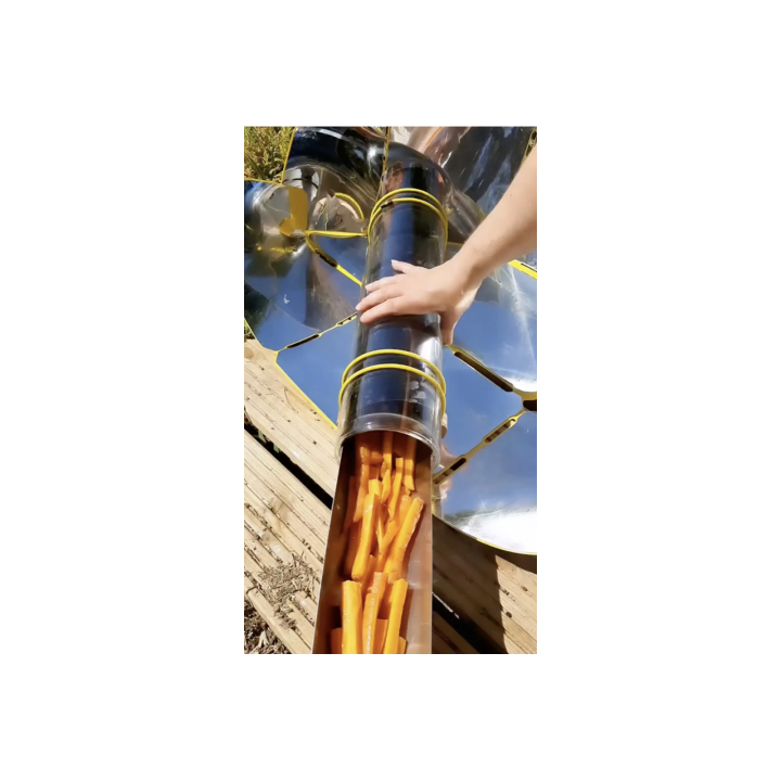 SUNAERO sparsame Solarheizung