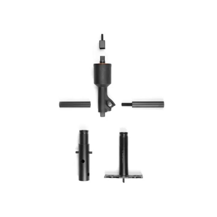 Reductor para tornillo de cimentación para forjado