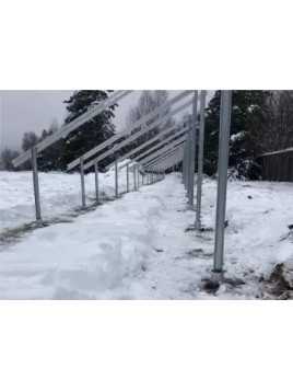 Vis de fondation 685 mm pour structure photovoltaïque au sol — vue 7