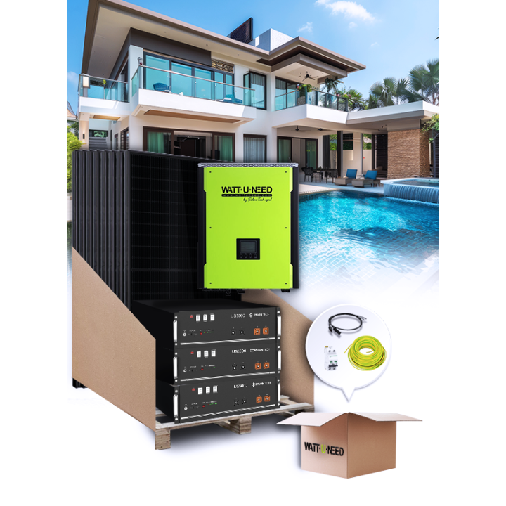 Solar Kit Self-Consumption 13.5 kWp – Tri 10 kW – Battery 4.80 kWh