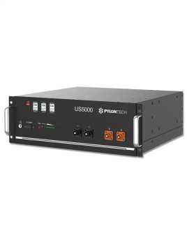 Batterie lithium LiFePO4 4,8 kWh - Pylontech US5000 48 V 100 Ah – communication CAN/RS485 — vue 2