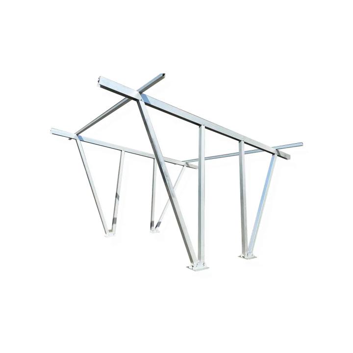 Aluminium-Photovoltaik-Carport 15 Paneele