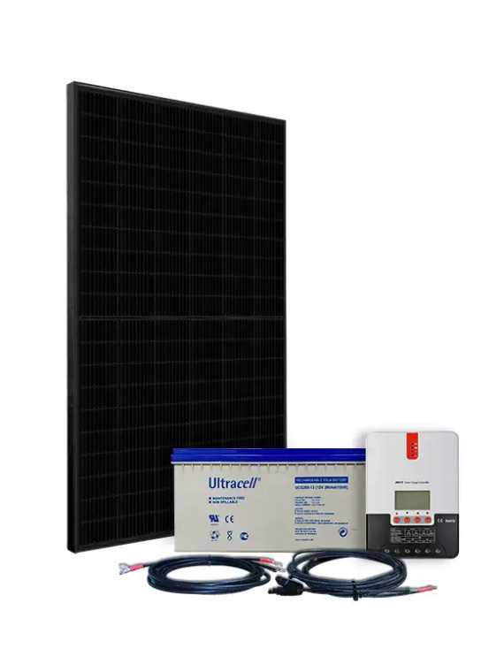 Kit Solar Autónomo 12V – Batería Plomo — vue 2
