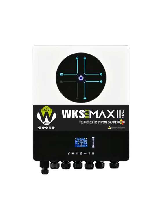 Hybrid-Wechselrichter WKS EVO MAX II Twin 1P 11 kW 48V — vue 3