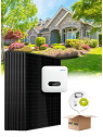 Kit 10 to 18 panels, self-consumption / re-injection 5kVa Sofar without storage