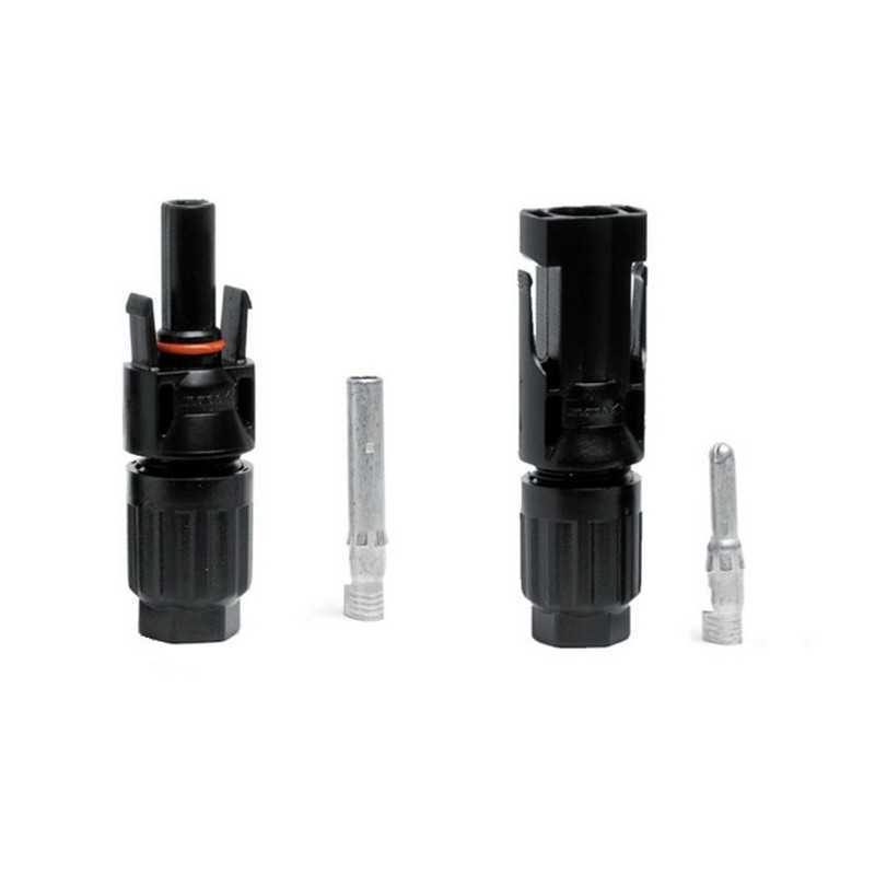 MC4-compatible connectors for connecting solar panels