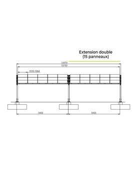 doble extensión