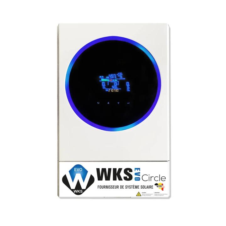 Onduleurs hybrides WKS Evo Circle 11,2kVA 48V + 2 kits communication
