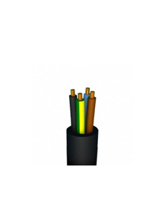Flexibele kabel H07V-K ECA 120 450/750V BK: 120mm² - per meter