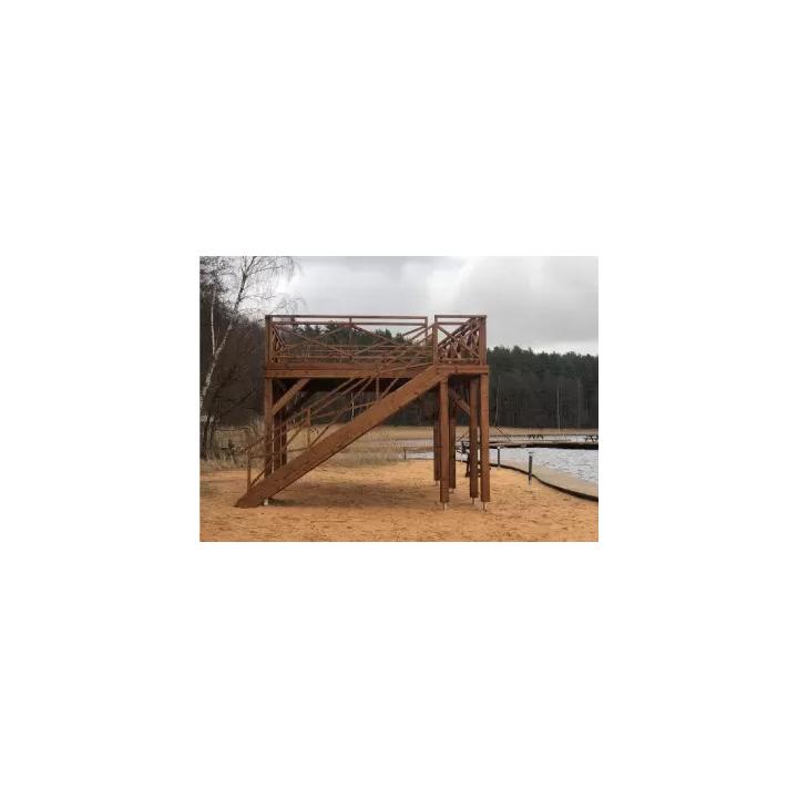 Vis de fondation pour structure sol profile M - 800 mm