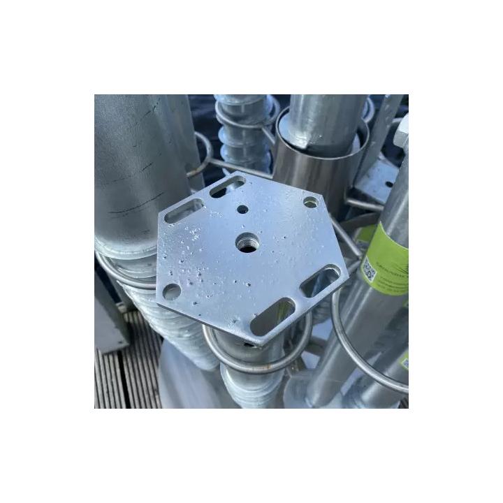 Foundation screw for M-profile floor structure - 800 mm