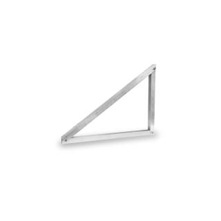 Wandhalterung aus Aluminium - Halterungen, um 35° geneigt