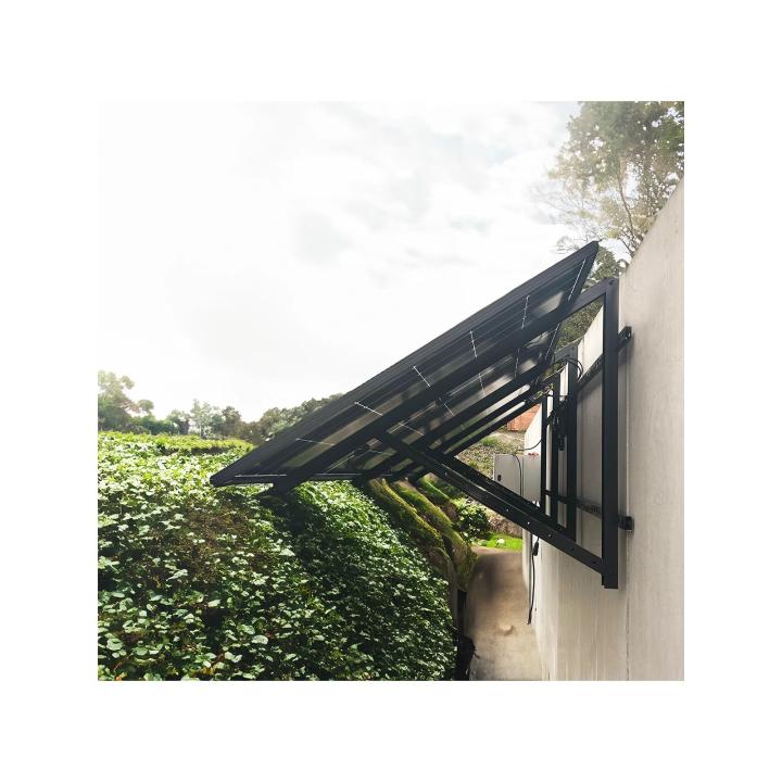 Plug and play installation with balcony mounting system