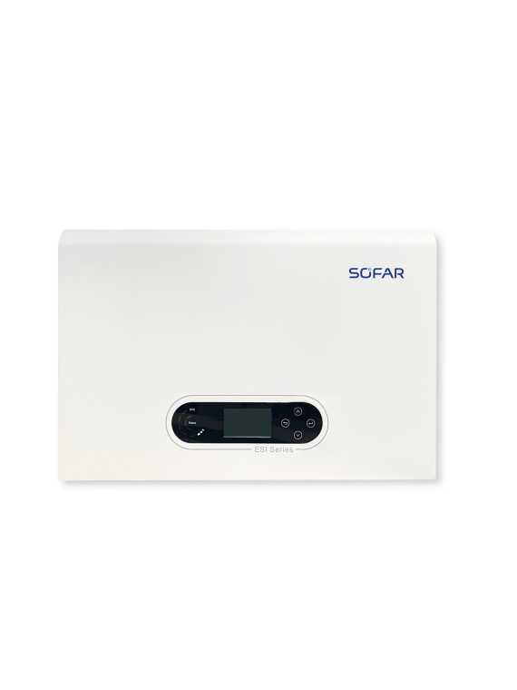 Hybrid-Wechselrichter Sofar Solar Mono 3 kW – ESI-3K-S1 — vue 3