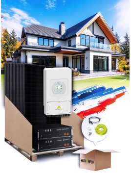 Zonnepaneel Kit Zelfverbruik 11,3 kWp – Tri 10 kW – Batterij 4,80 kWh – Geïnstalleerd FR