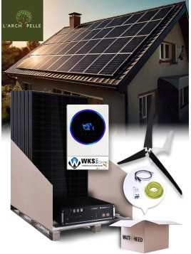 Zonnepaneel Kit Off-Grid 2,7 kWp – Mono 5 kW – Batterij 4,80 kWh