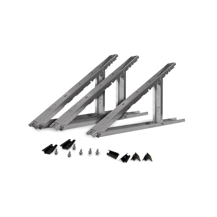 Aluminium-Befestigungsset für 2 Solarmodule