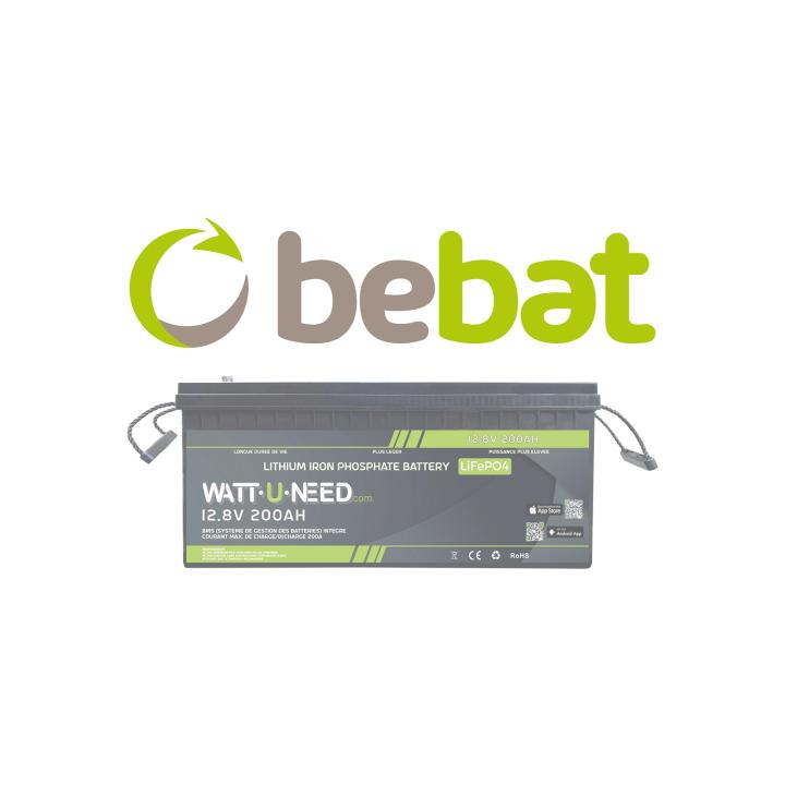 Umweltbeitrag Bebat Wattuneed 12.8V 200Ah