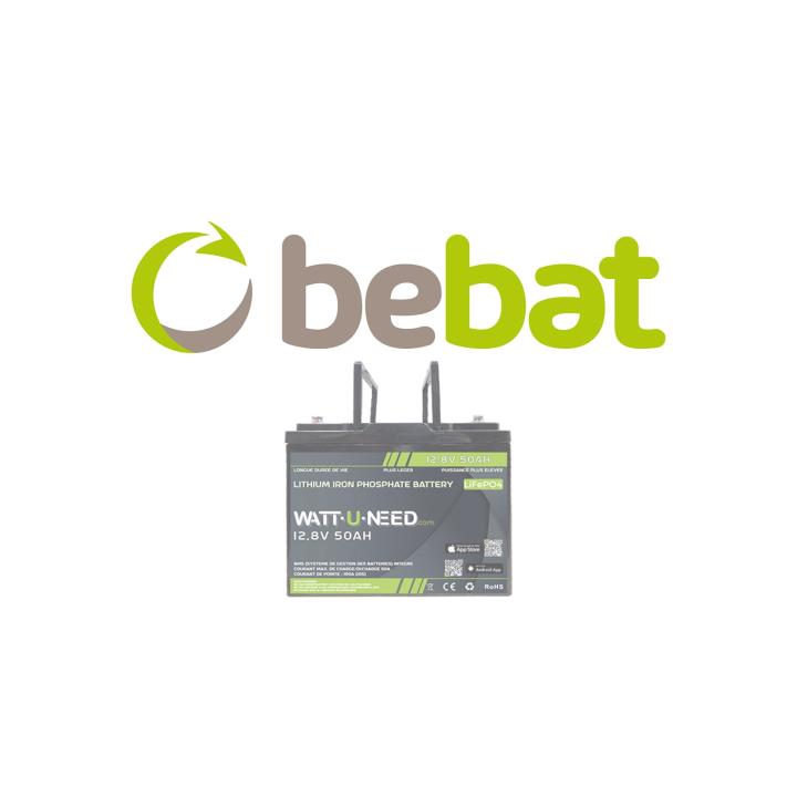Contribución medioambiental Bebat Wattuneed 12.8V 50Ah