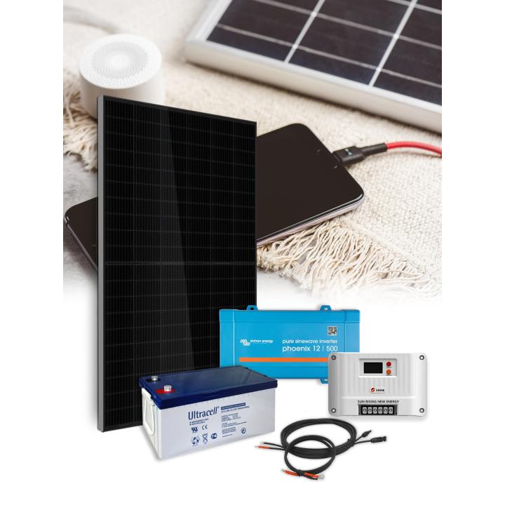 1-panel 500VA stand-alone kit with storage